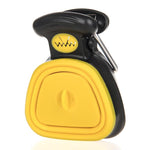 Portable Pooper Scooper - Foldable - One Handed Operation InfiniteWags Yellow S 