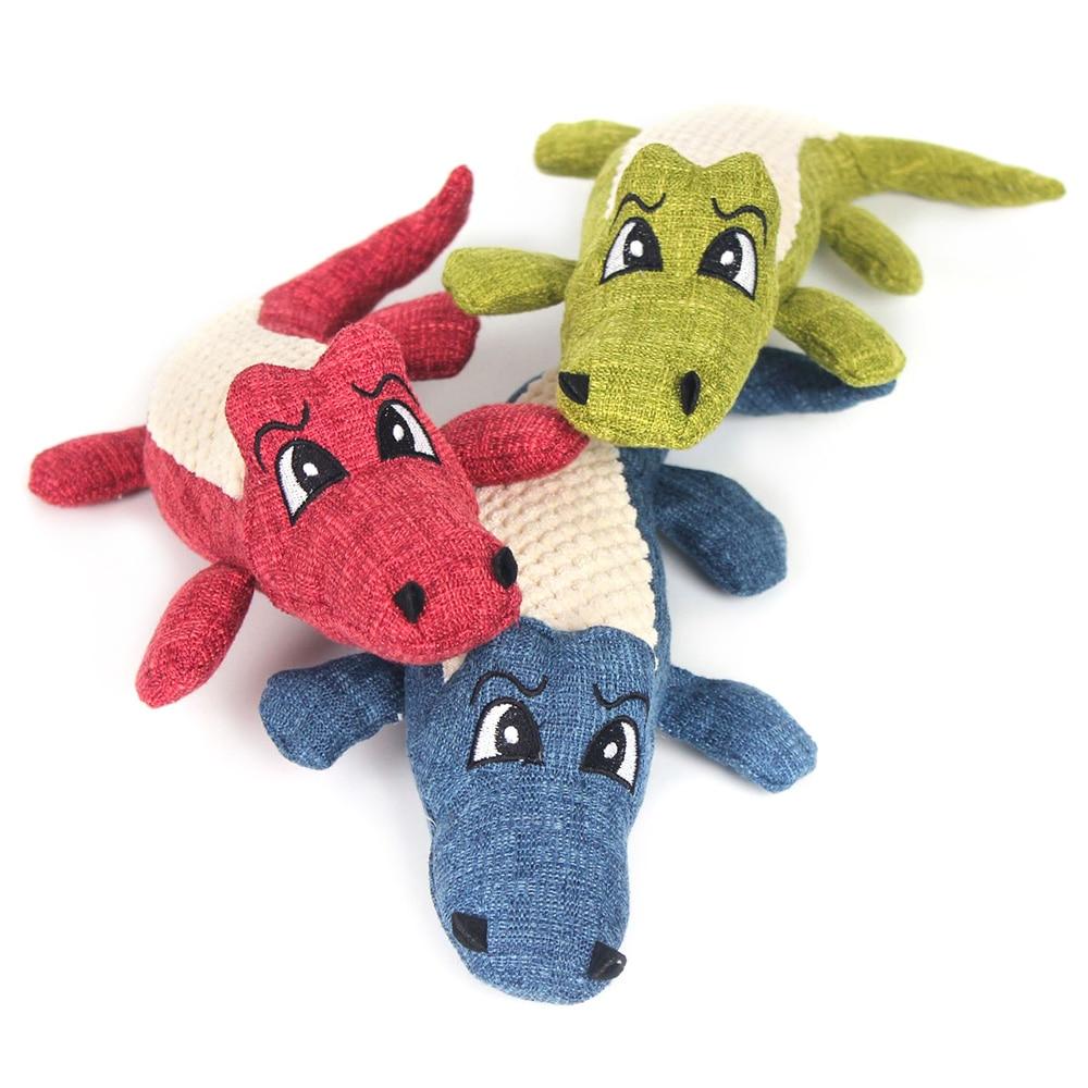Crocodile Dog Toy - Durable Denim - Bite Resistant InfiniteWags 