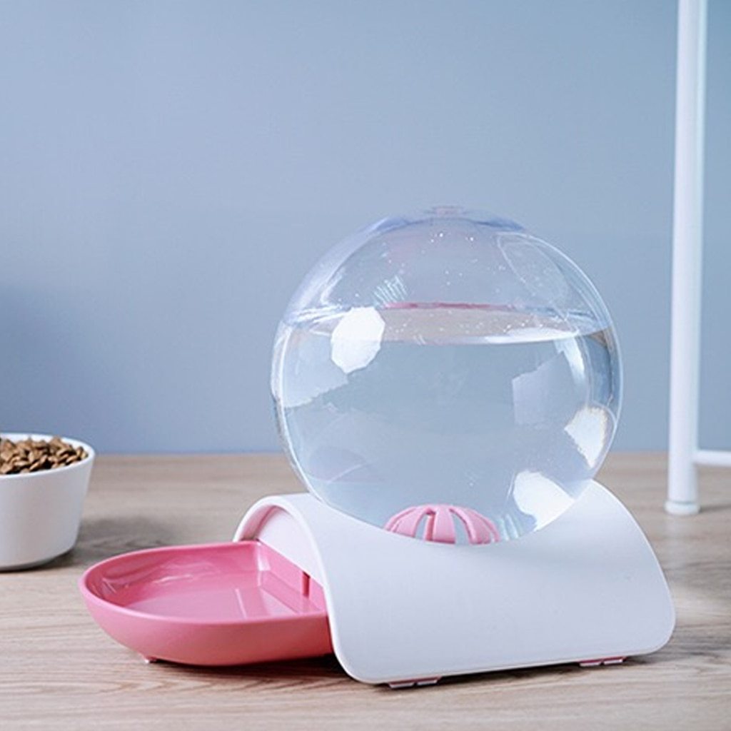 Bubble Cat Drinking Fountain - Automatic Water Dispenser Bowl InfiniteWags 