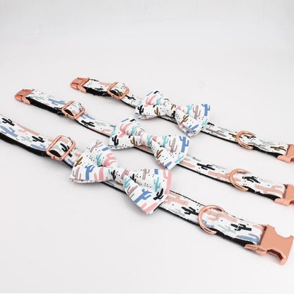 Palm Desert Collar and Leash Set InfiniteWags 