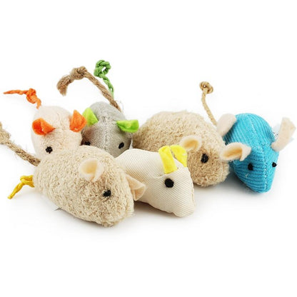 Mouse Cat Toys - 6 pieces InfiniteWags 