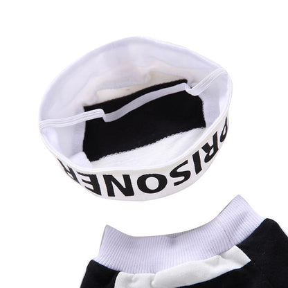 Prisoner Dog Costume Cosplay - Halloween Dog Costumes InfiniteWags 