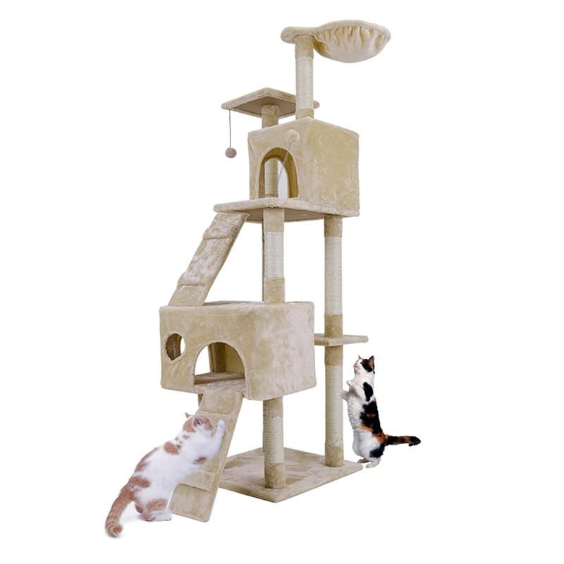 Cat Climbing Tree - 68" - Cat Condo InfiniteWags 