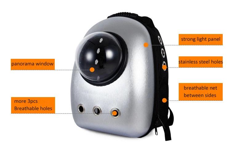 Cat Window Backpack - Space Capsule Cat Carrier InfiniteWags 