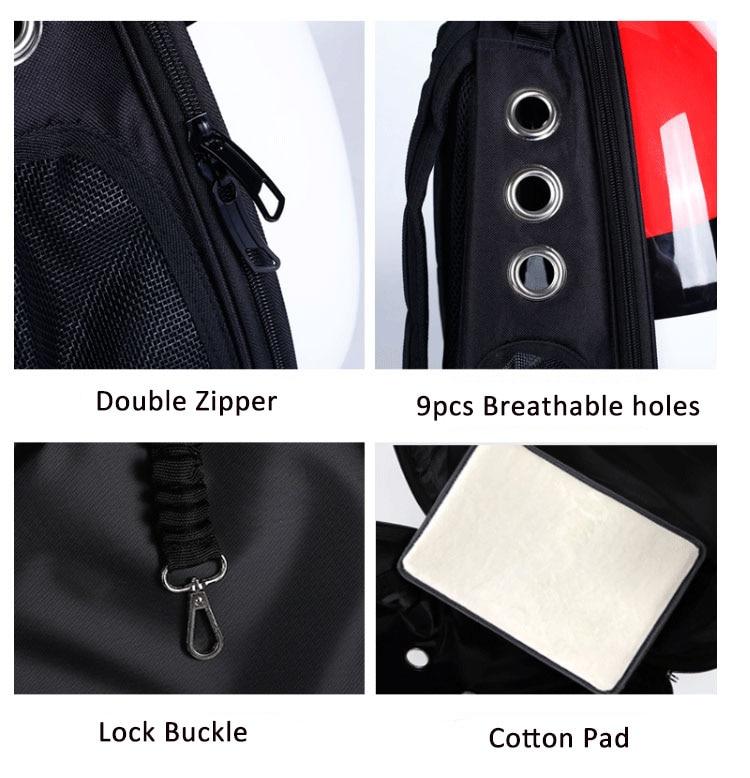 Cat Window Backpack - Space Capsule Cat Carrier InfiniteWags 