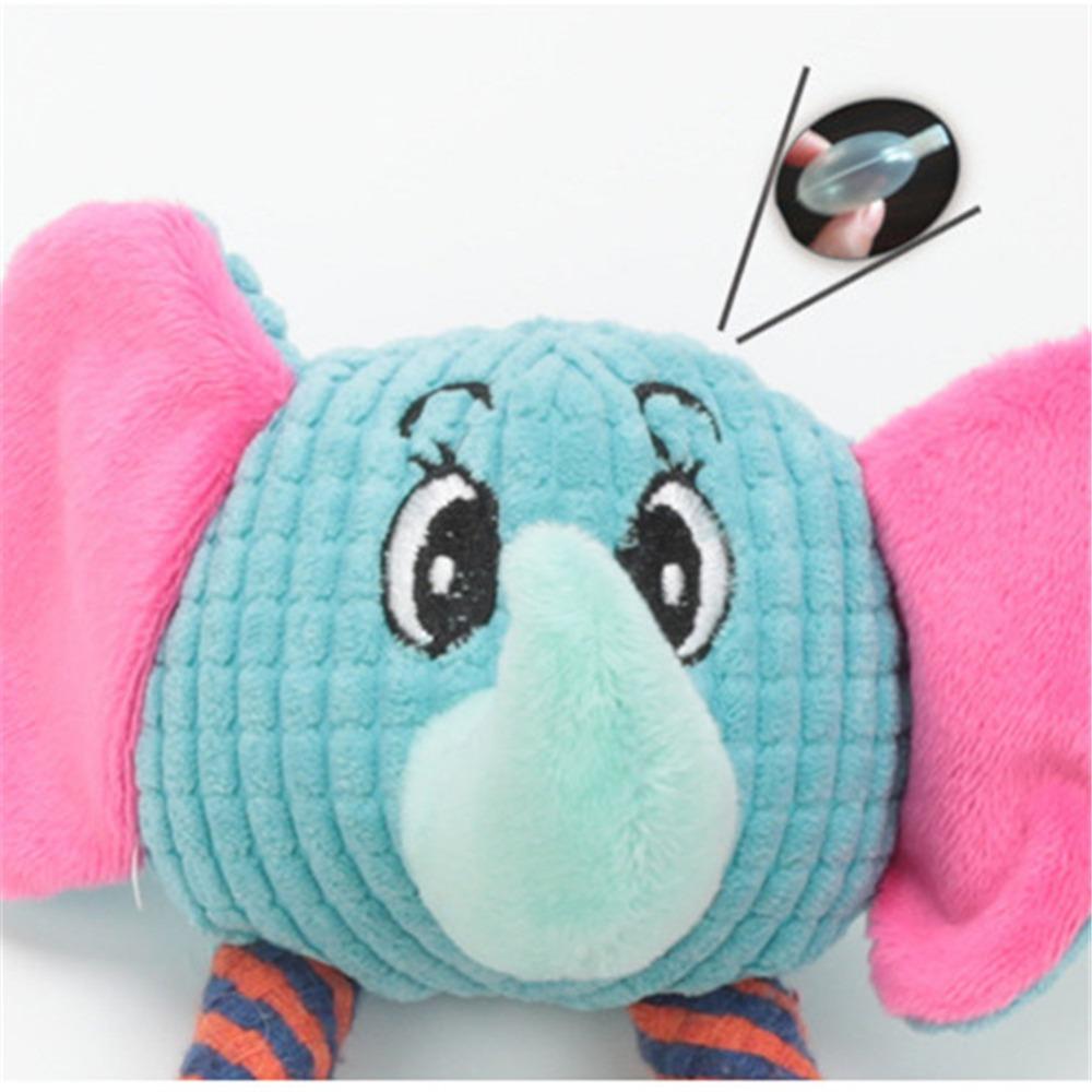 Elephant Dog Toy - Bite Resistant - Squeaky InfiniteWags 