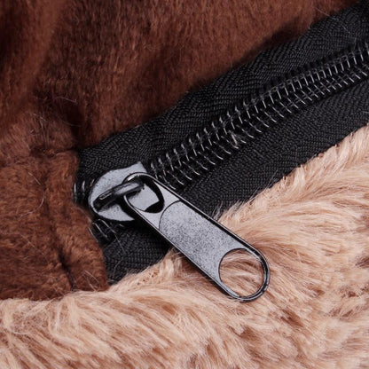 Paw Shape Pet Bed - Soft Fleece - Plush Lounger InfiniteWags 