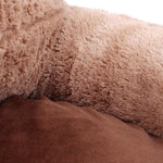 Paw Shape Pet Bed - Soft Fleece - Plush Lounger InfiniteWags 