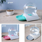 Bubble Cat Drinking Fountain - Automatic Water Dispenser Bowl InfiniteWags 