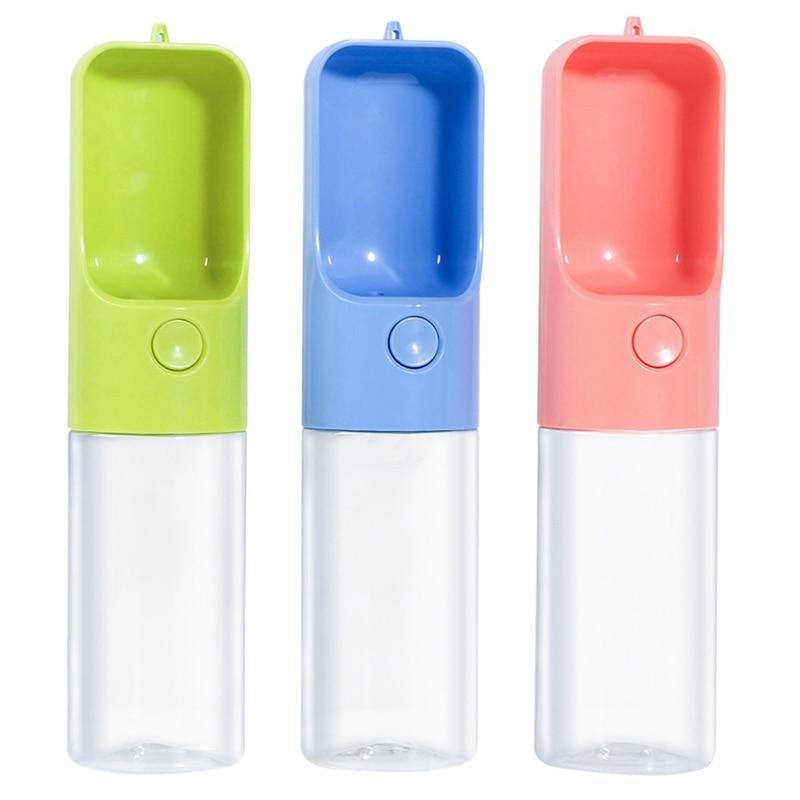 Portable Pet Water Bowl Bottle - Easy One Button Operation InfiniteWags 