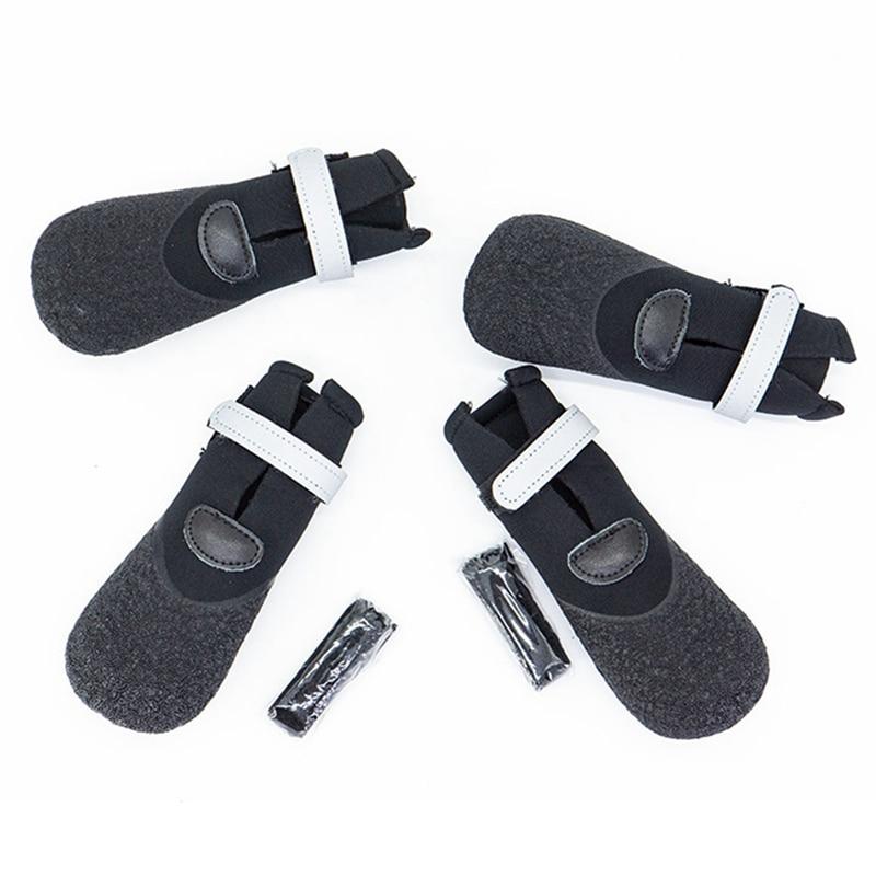 Waterproof Dog Shoes - Elastic - Adjustable - 4pcs/set InfiniteWags 