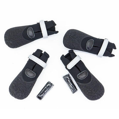Waterproof Dog Shoes - Elastic - Adjustable - 4pcs/set InfiniteWags 
