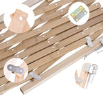 Wood Dog Gate - Stretchable Wooden Pet Fence InfiniteWags 