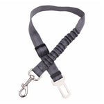 Dog Car Seat Belt Safety Leash - Dog Safety InfiniteWags Dark Gray 