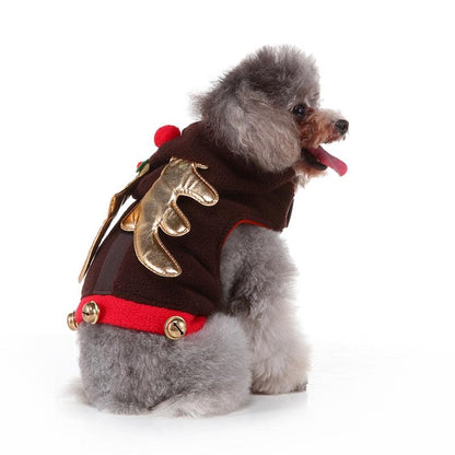 Antler Dog Costume - Dog Christmas Costumes InfiniteWags 
