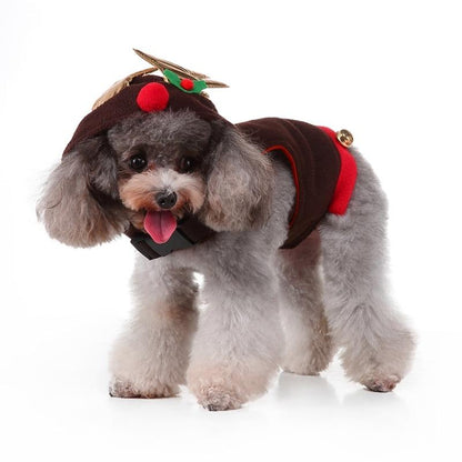 Antler Dog Costume - Dog Christmas Costumes InfiniteWags 