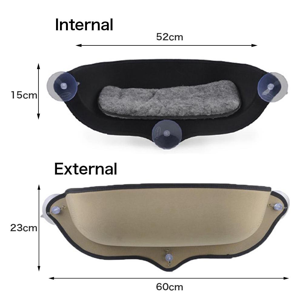 Cat Hammock - Suction Cup Window Lounger InfiniteWags 