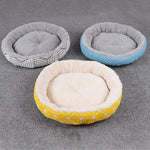 Ultra Soft Round Pet Bed Lounger InfiniteWags 