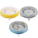Ultra Soft Round Pet Bed Lounger InfiniteWags 