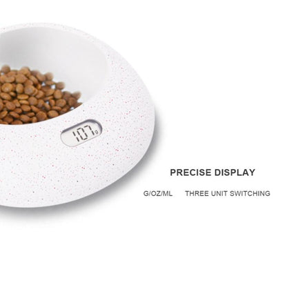Smart Dog Food Bowl - Built in Food Scale - Pet Safe InfiniteWags 