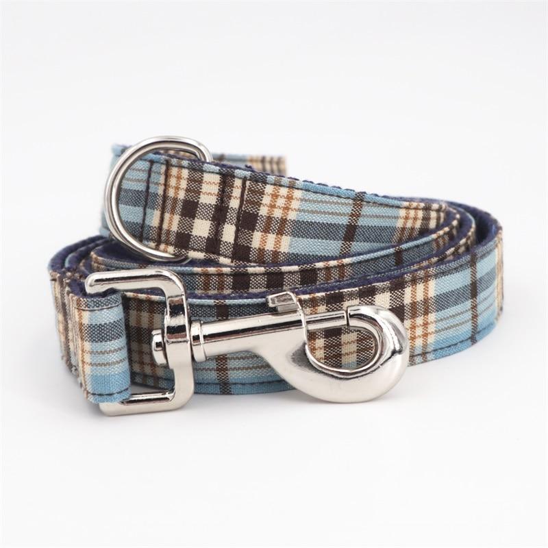 Miami Plaid Collar and Leash Set InfiniteWags 