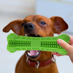 Dog Teeth Cleaning Toy - Molar Cleaning Toothbrush Dog Bone InfiniteWags 