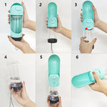 Portable Dog Water Bottle - 300ml InfiniteWags 