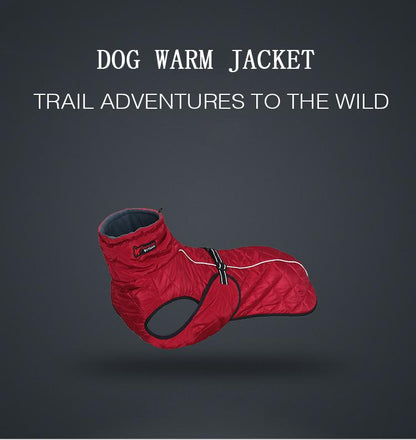Waterproof Outdoor Dog Jacket - Windbreaker InfiniteWags 