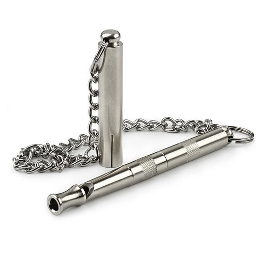 Brass Dog Whistle - Training Whistle - 10 cm InfiniteWags 