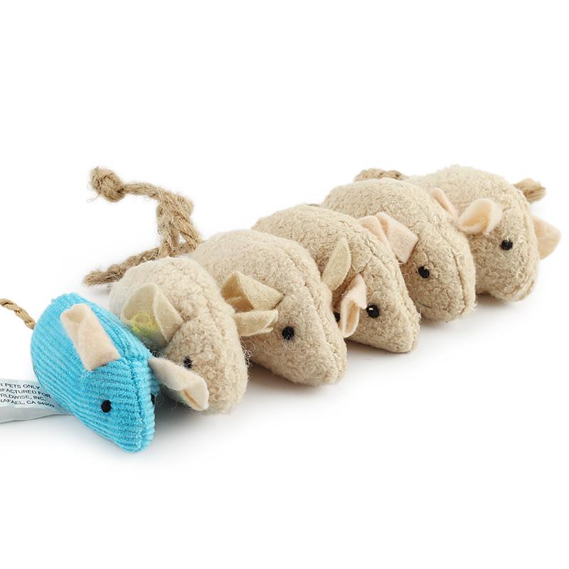 Mouse Cat Toys - 6 pieces InfiniteWags 