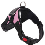 Reflective Dog Harness InfiniteWags Pink S 