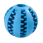 Dog Treat Dispenser Ball - Fill with Treats InfiniteWags Blue Small Round 