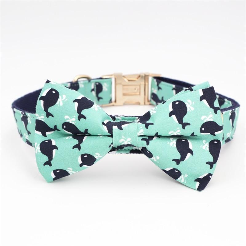 Whale Gazer Collar and Leash Set InfiniteWags 
