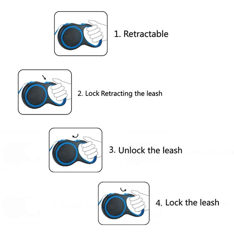 Retractable Dog Leash InfiniteWags 