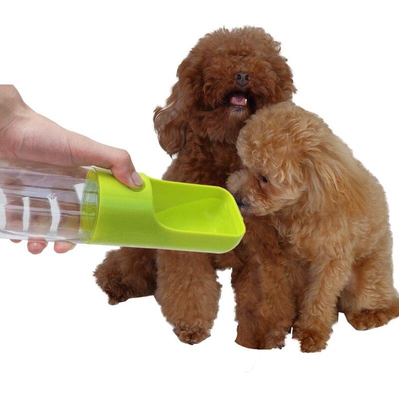 Portable Pet Water Bowl Bottle - Easy One Button Operation InfiniteWags 