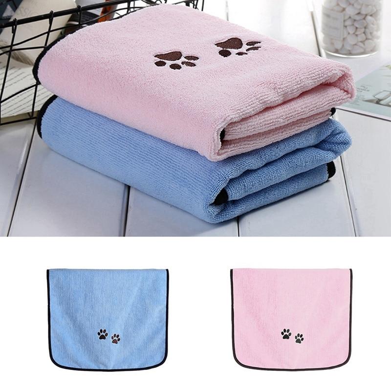 Dog Towel with Hand Pockets - Super Absorbent Microfiber InfiniteWags 