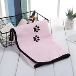 Dog Towel with Hand Pockets - Super Absorbent Microfiber InfiniteWags 