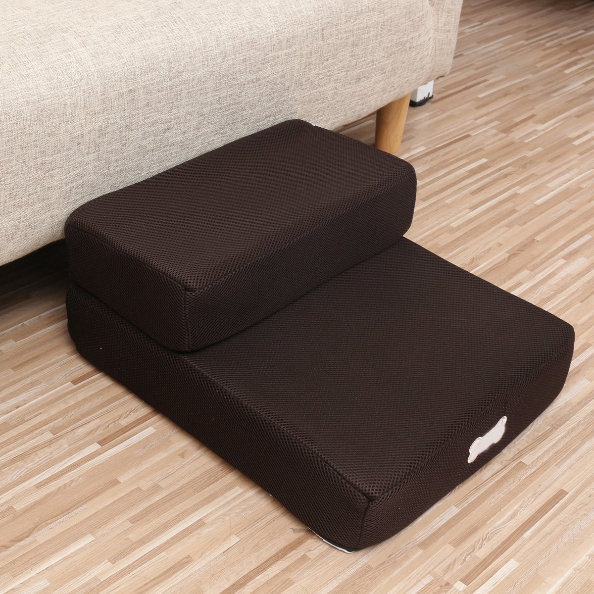 Soft Pet Stairs - 2 Step Design - Anti Slip InfiniteWags 