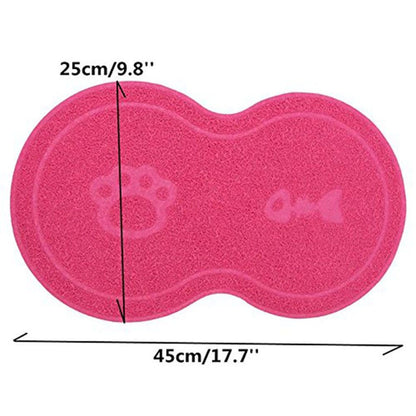 Cat Bowl Place Mat - Non-slip InfiniteWags 