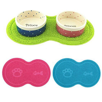Cat Bowl Place Mat - Non-slip InfiniteWags 