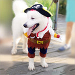 Pirate Dog Costume - 2 Piece - Dog Halloween Costumes InfiniteWags 