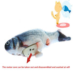 Interactive Fish Cat Toy - USB Rechargeable InfiniteWags 