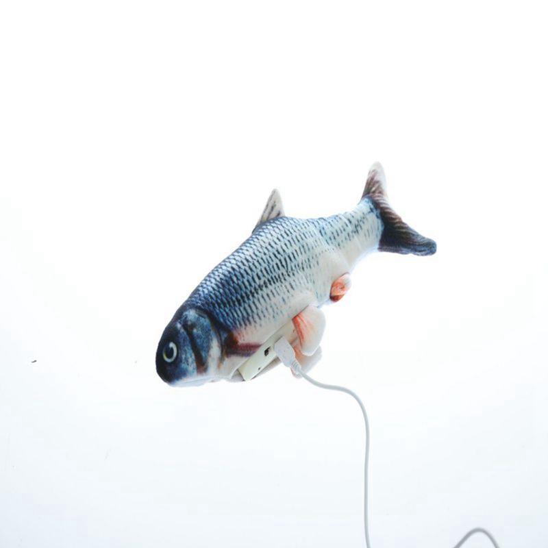 Interactive Fish Cat Toy - USB Rechargeable InfiniteWags 