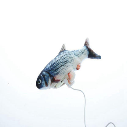 Interactive Fish Cat Toy - USB Rechargeable InfiniteWags 