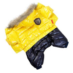 Winter Jacket for Dogs InfiniteWags Yellow XXL 