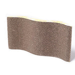 Curved Cat Scratch Board - Honeycomb Corrugated Cardboard InfiniteWags 