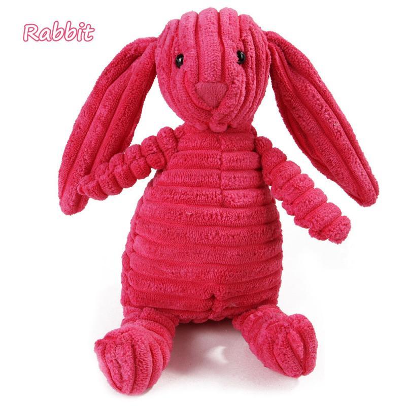 Animal Shape Dog Toy InfiniteWags Rabbit 