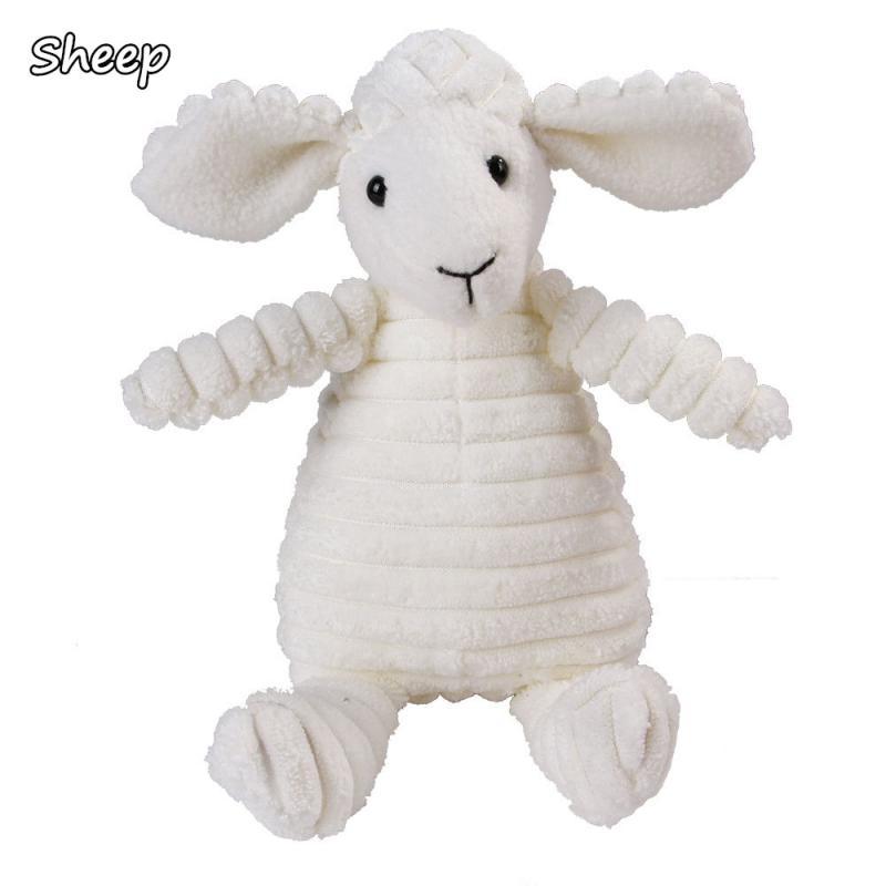 Animal Shape Dog Toy InfiniteWags Sheep 