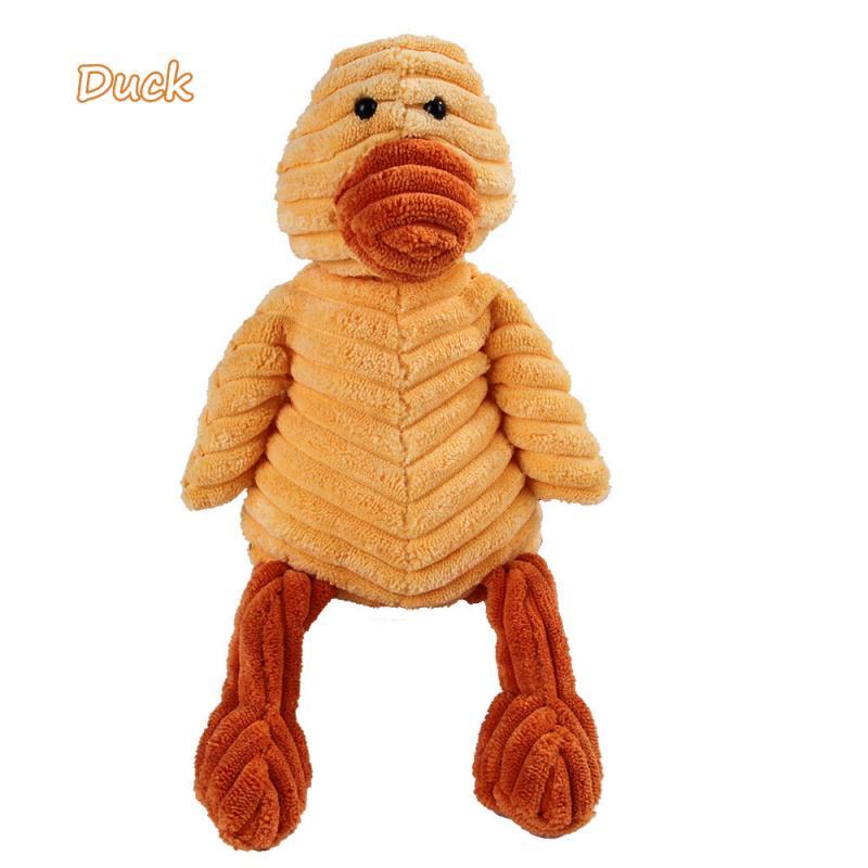 Animal Shape Dog Toy InfiniteWags Duck 