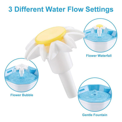 Automatic Cat Drinking Fountain - Water Filter - Pet Safe InfiniteWags 